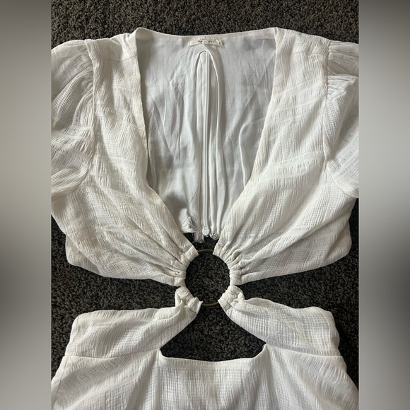 Tularosa Nanette Mini Dress in White - Picture 4 of 8